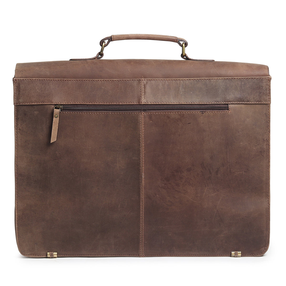 Classy Leather Bags Buffalo Leather Messenger Bag - AVBL MRKT (9)