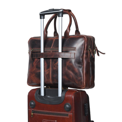 Classy Leather Bags Buffalo Leather Pilot Bag - AVBL MRKT (3)
