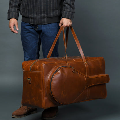 Classy Leather Bags Buffalo Leather Tennis Duffle Bag - AVBL MRKT (3)