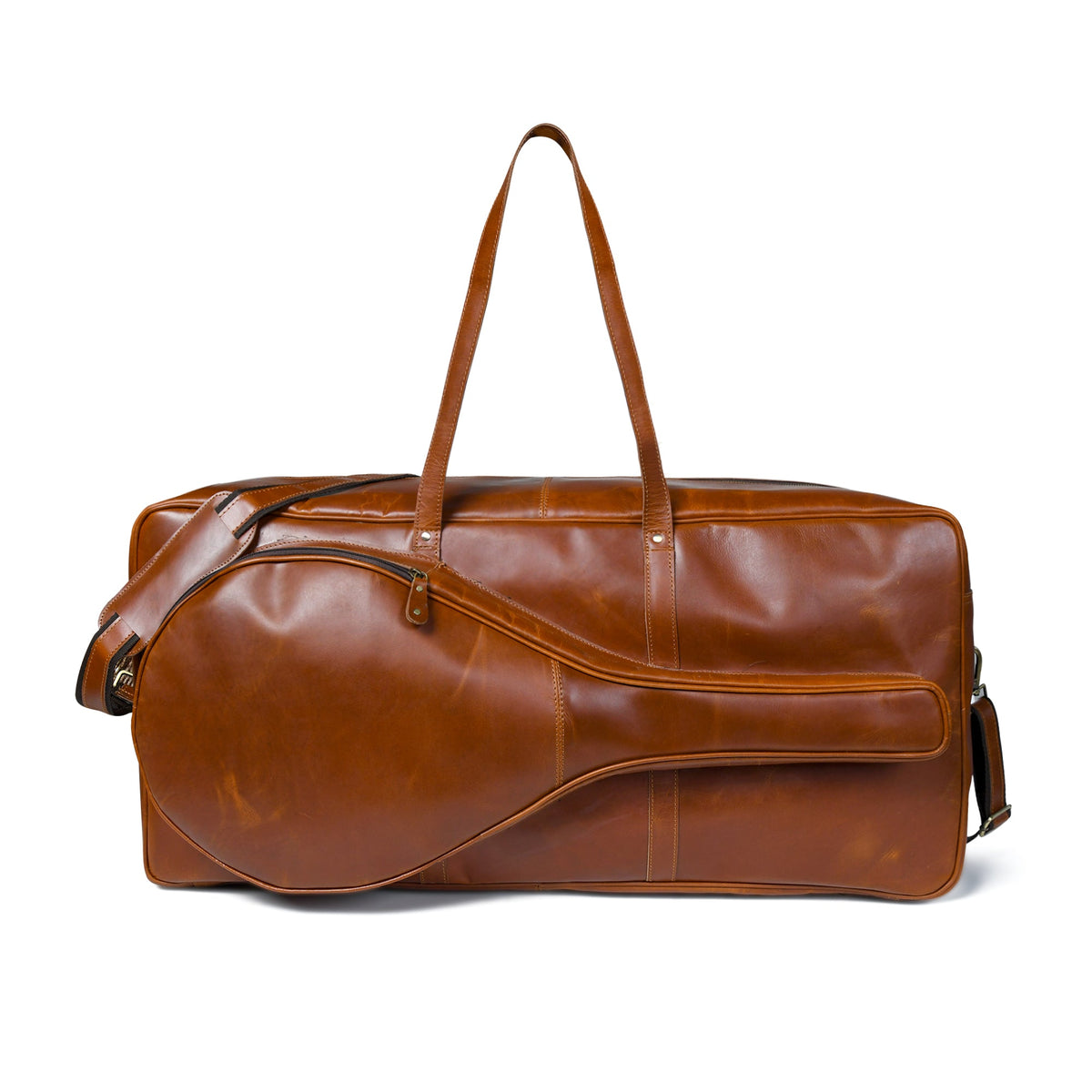 Classy Leather Bags Buffalo Leather Tennis Duffle Bag - AVBL MRKT (5)