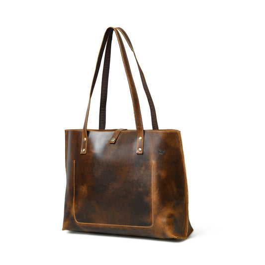 Classy Leather Bags Buffalo Terry Tote - AVBL MRKT (1)