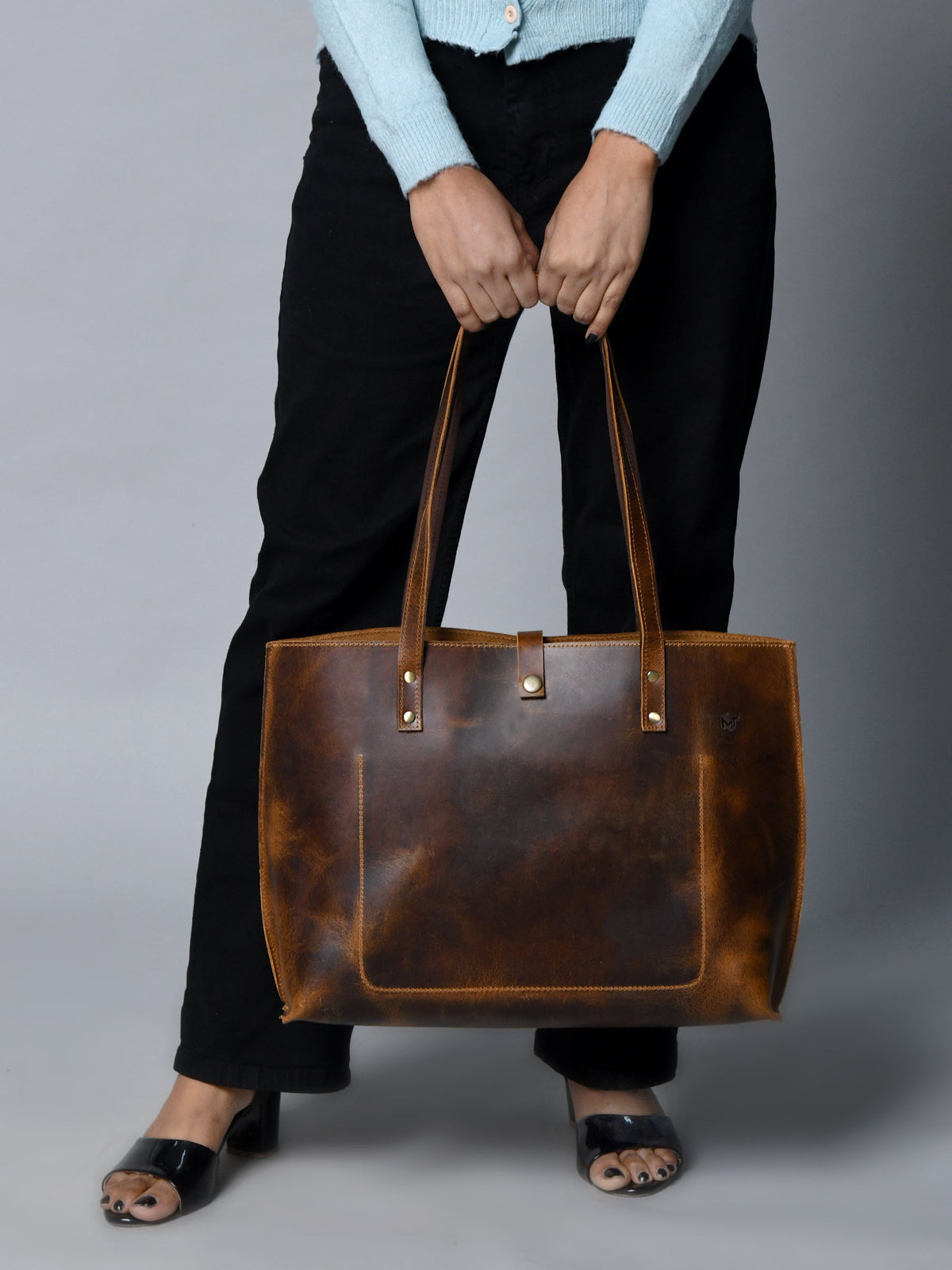Classy Leather Bags Buffalo Terry Tote - AVBL MRKT (3)