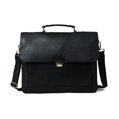 Classy Leather Bags Business Attache Laptop Bag - Italian Finish - AVBL MRKT (1)