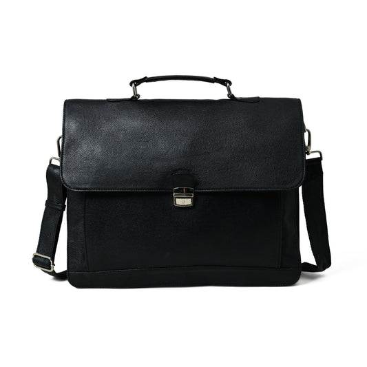 Classy Leather Bags Business Attache Laptop Bag - Italian Finish - AVBL MRKT (1)