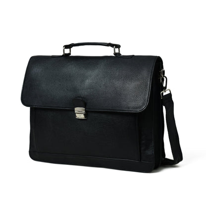 Classy Leather Bags Business Attache Laptop Bag - Italian Finish - AVBL MRKT (3)