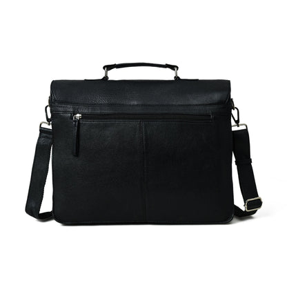 Classy Leather Bags Business Attache Laptop Bag - Italian Finish - AVBL MRKT (5)
