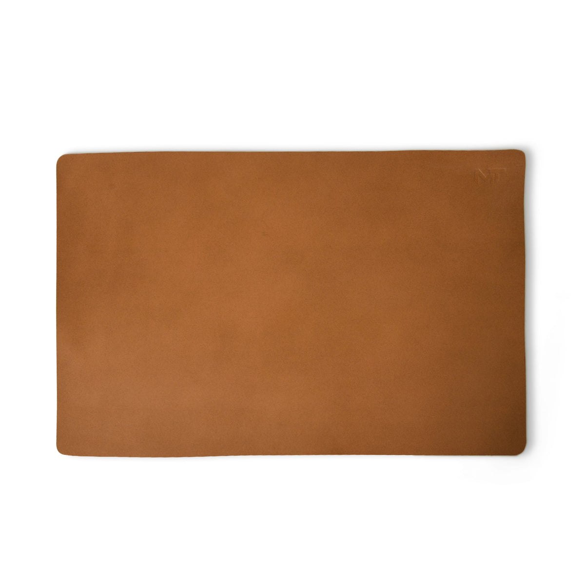 Classy Leather Bags Caramel Luxe Leather Desk Mat + Mouse Pad - AVBL MRKT (5)