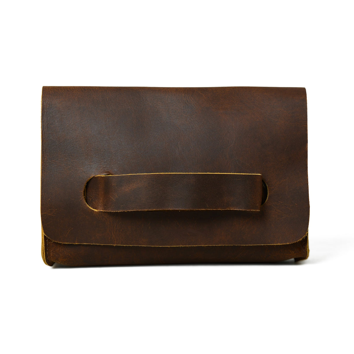 Classy Leather Bags Chic Cocoa Leather Women's Clutch - AVBL MRKT (1)