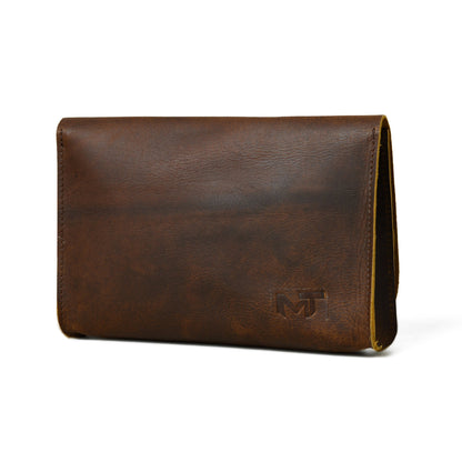 Classy Leather Bags Chic Cocoa Leather Women's Clutch - AVBL MRKT (5)