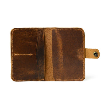 Classy Leather Bags Chic Voyage Passport Sleeve - Brown - AVBL MRKT (2)
