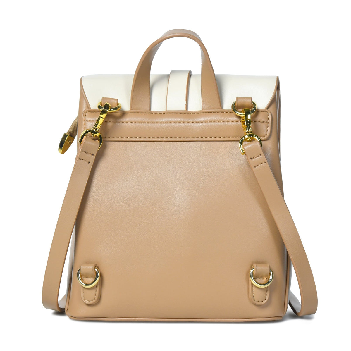 Classy Leather Bags Claire Women's Backpack - Beige - AVBL MRKT (5)