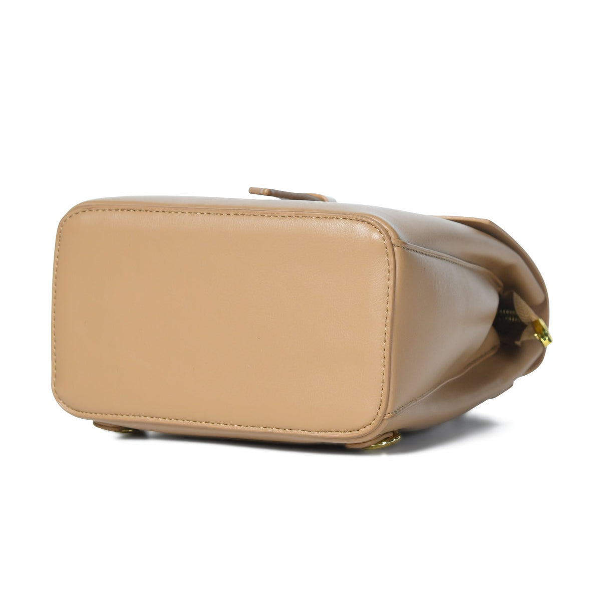 Classy Leather Bags Claire Women's Backpack - Beige - AVBL MRKT (7)
