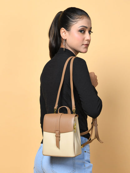 Classy Leather Bags Claire Women's Backpack - Brown - AVBL MRKT (8)