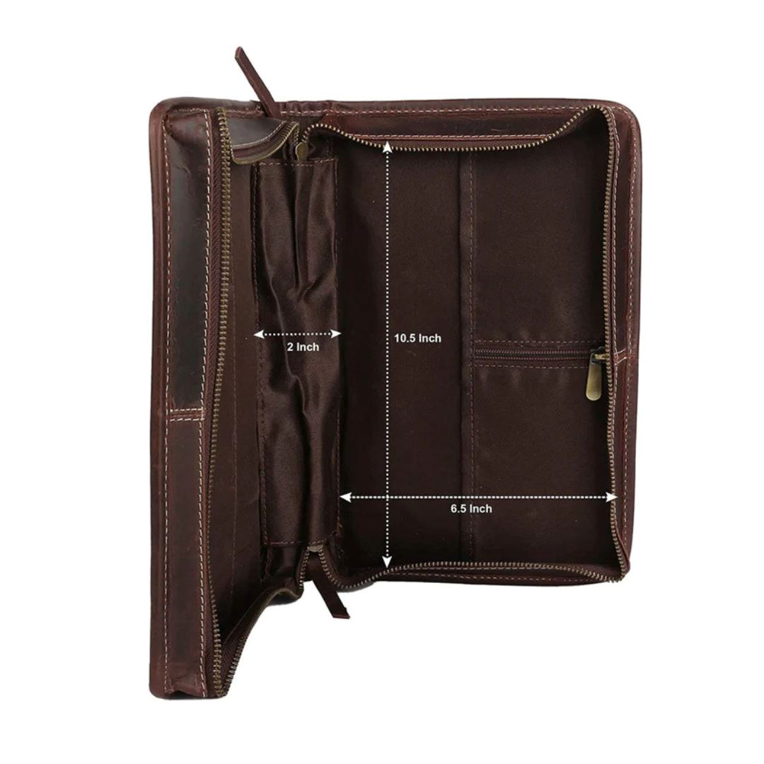 Classy Leather Bags Classic Bible Leather Cover - Choco - AVBL MRKT (2)