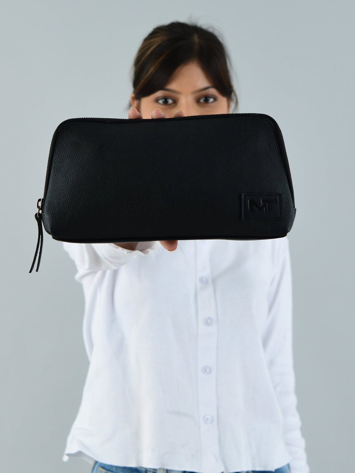 Classy Leather Bags Classic Black Leather Clutch - AVBL MRKT (10)