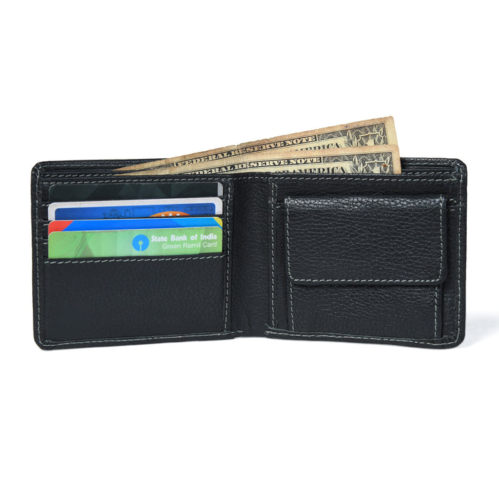 Classy Leather Bags Classic Black Leather Wallet - AVBL MRKT (3)