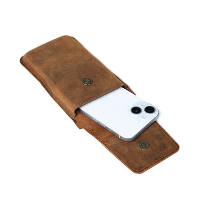 Classy Leather Bags Classic Mobile Holster Waist Pouch - AVBL MRKT (3)