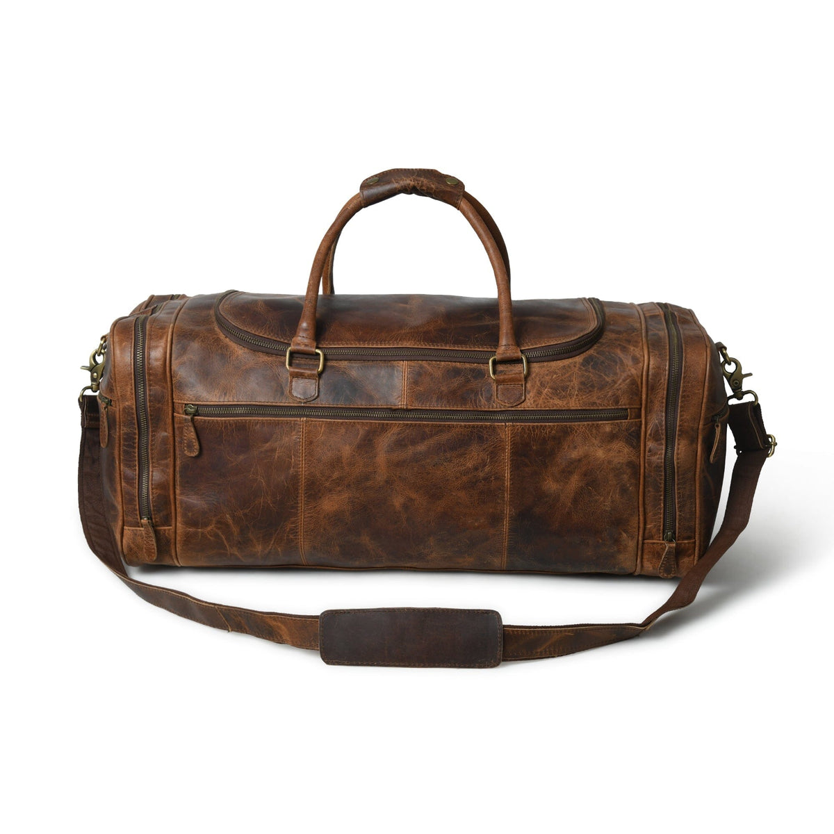Classy Leather Bags Cohen Buffalo Weekender Duffle - AVBL MRKT (1)