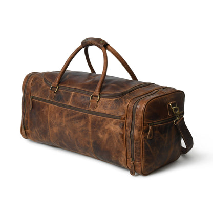 Classy Leather Bags Cohen Buffalo Weekender Duffle - AVBL MRKT (3)
