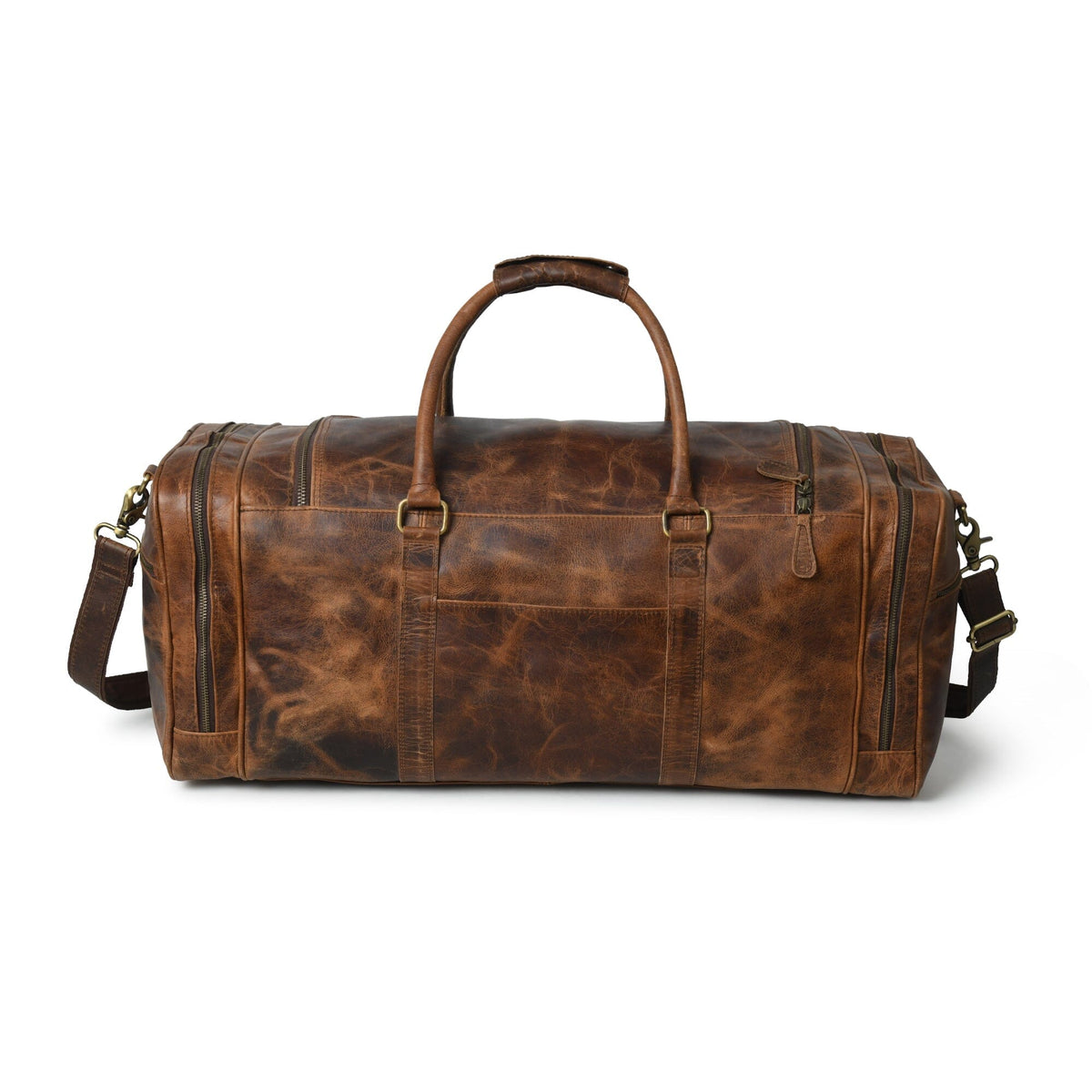 Classy Leather Bags Cohen Buffalo Weekender Duffle - AVBL MRKT (5)