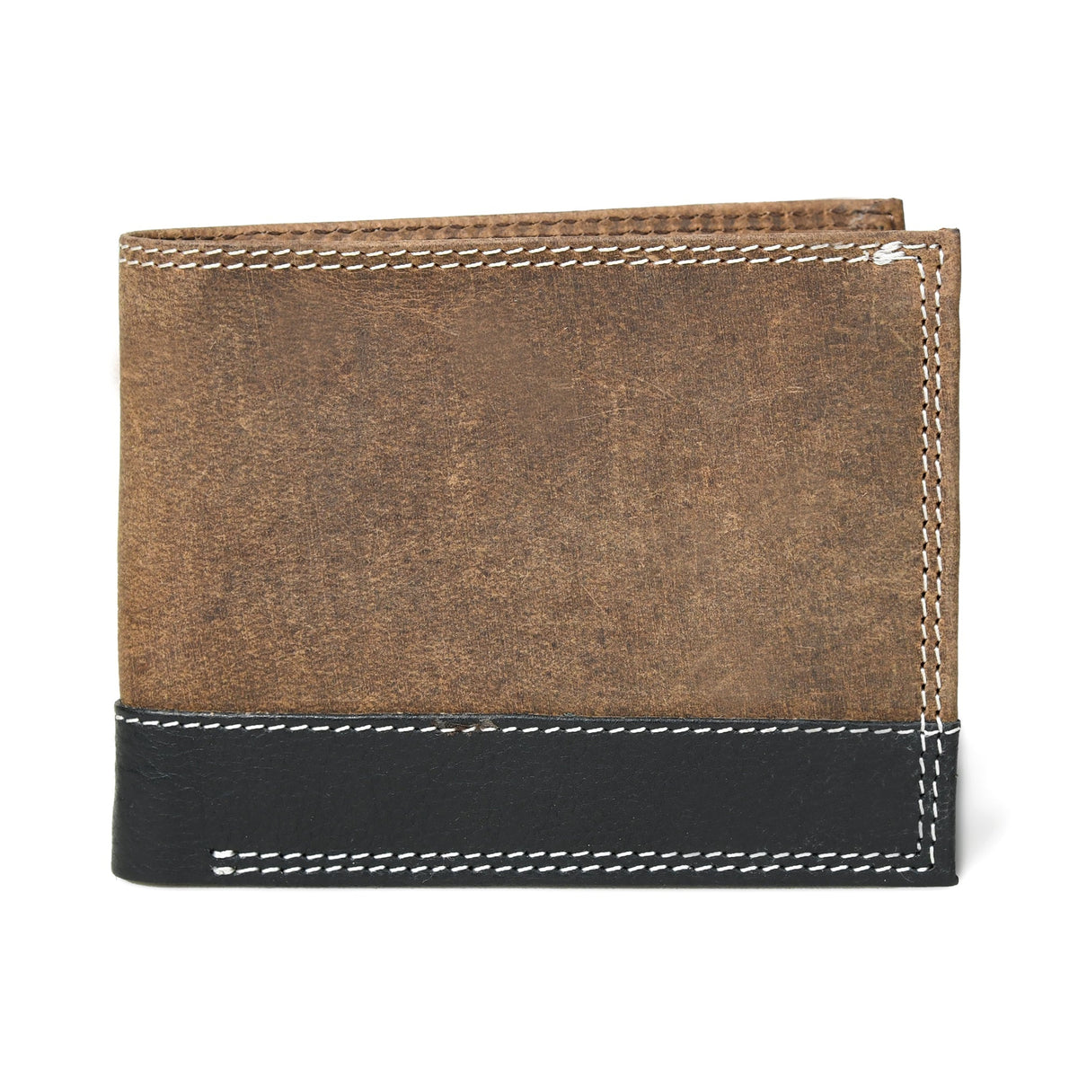 Classy Leather Bags Contrast Bifold Men's Wallet - AVBL MRKT (1)