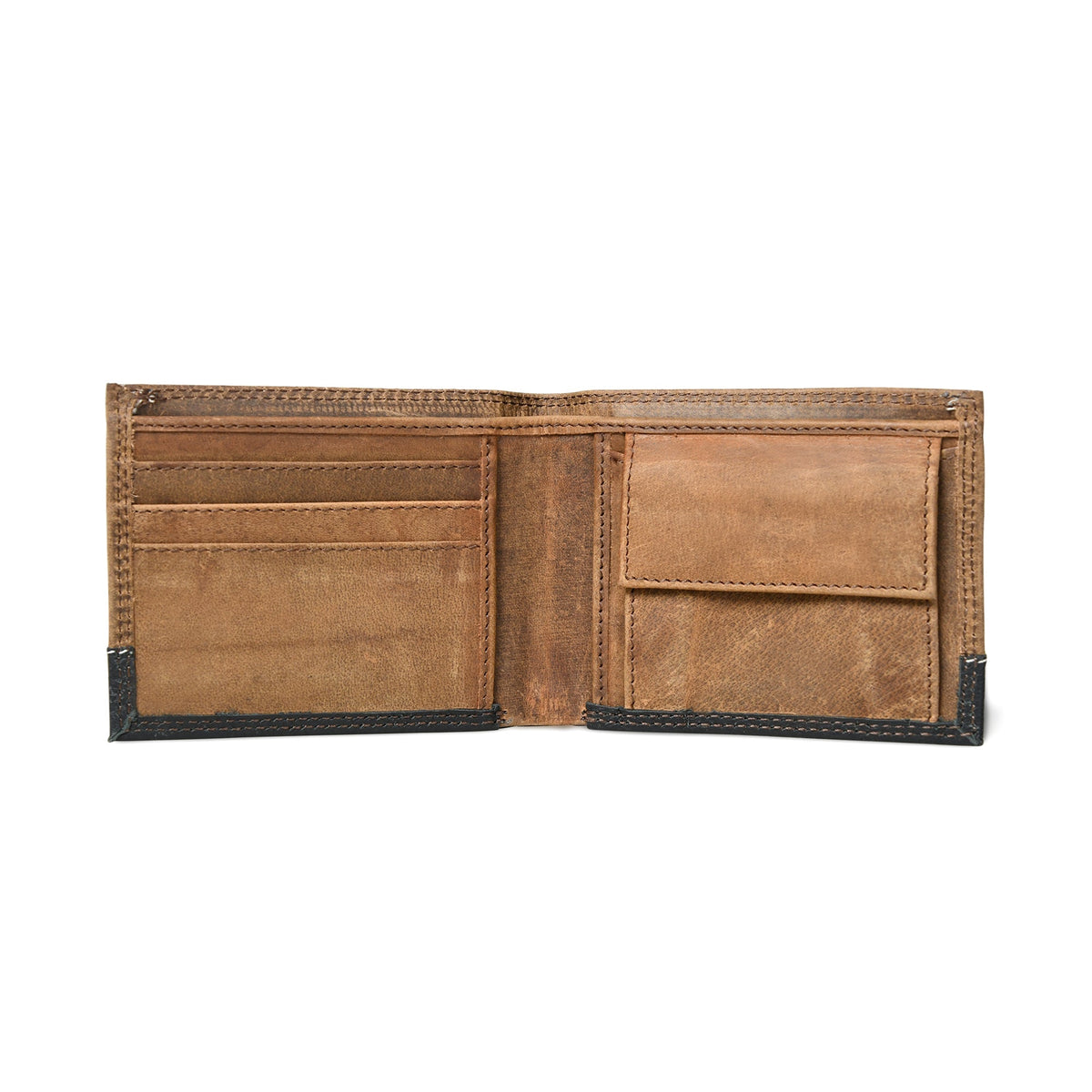 Classy Leather Bags Contrast Bifold Men's Wallet - AVBL MRKT (5)