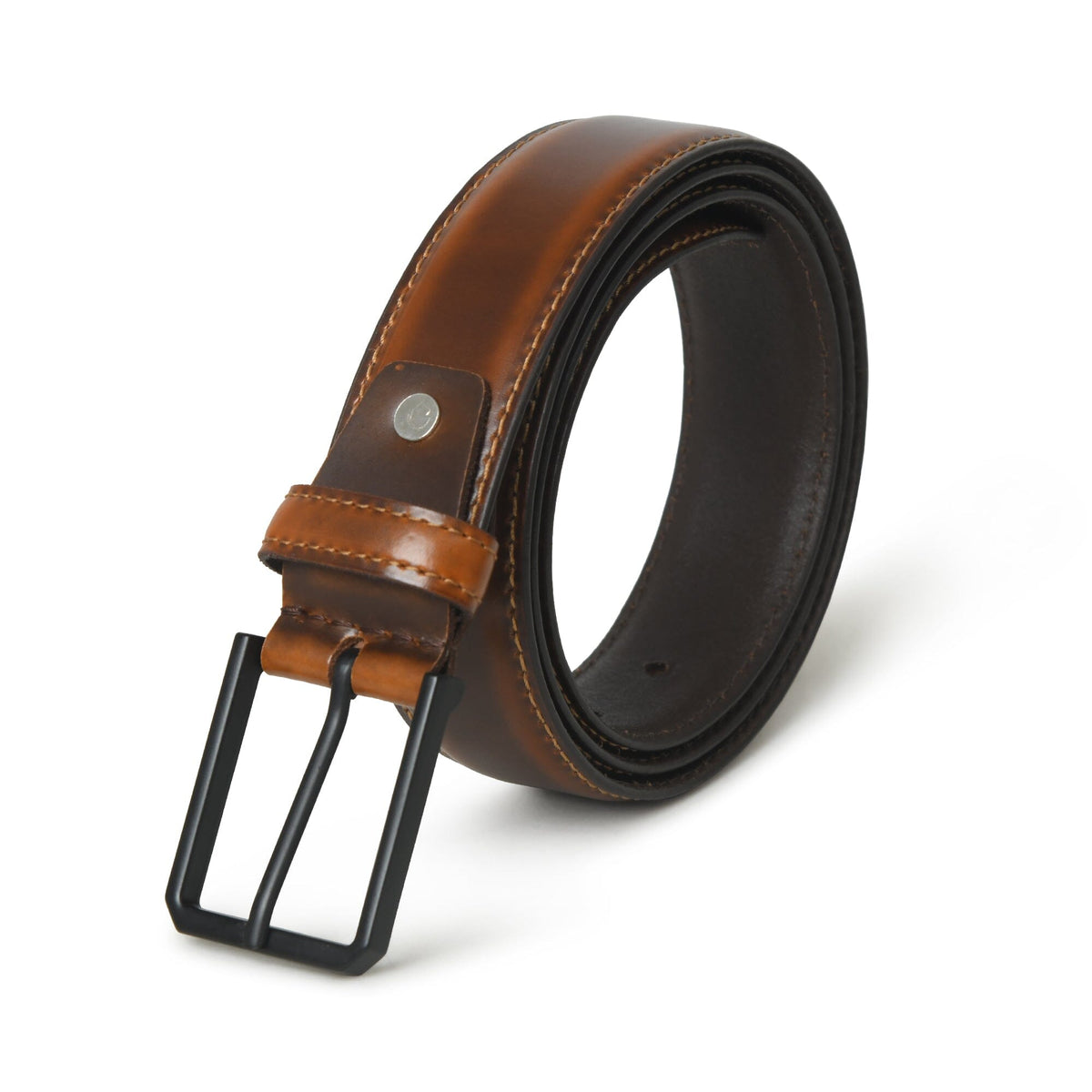 Classy Leather Bags Cooper Caramel Leather Belt - AVBL MRKT (1)