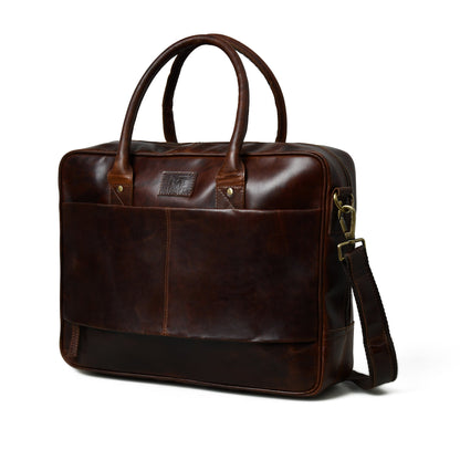 Classy Leather Bags Crimson Contemporary Briefcase - AVBL MRKT (3)