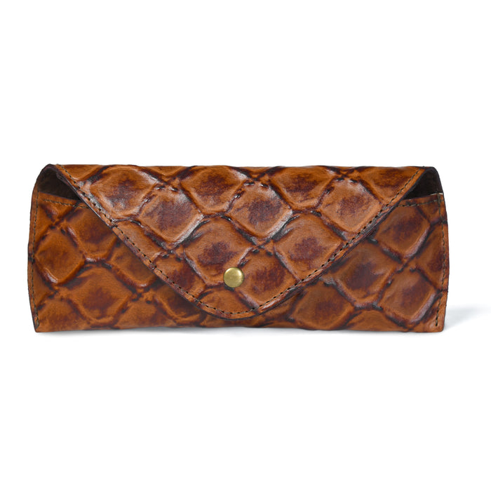 Classy Leather Bags Croco Leather Sunglasses Cover - AVBL MRKT (3)