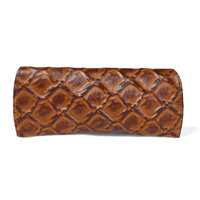 Classy Leather Bags Croco Leather Sunglasses Cover - AVBL MRKT (4)