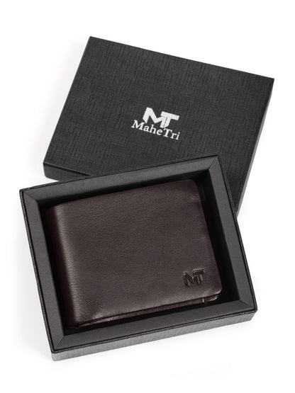 Classy Leather Bags Dark Brown Duke Bifold Wallet - AVBL MRKT (2)
