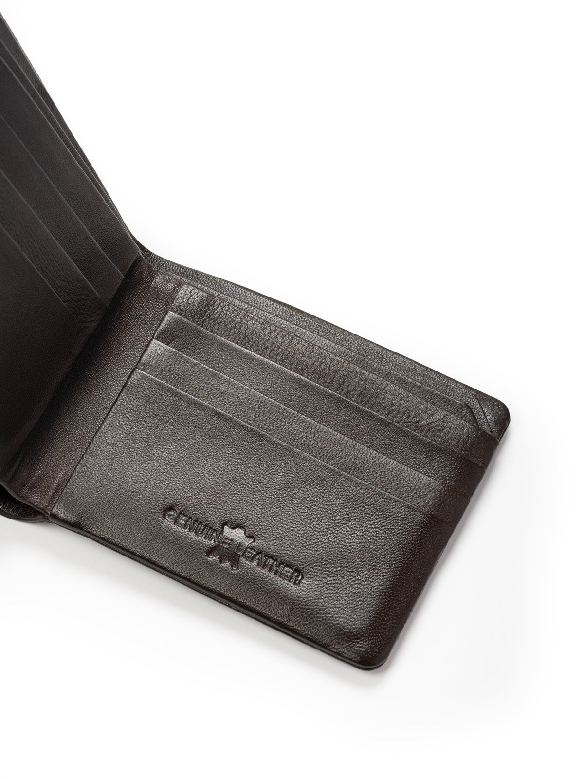 Classy Leather Bags Dark Brown Duke Bifold Wallet - AVBL MRKT (6)