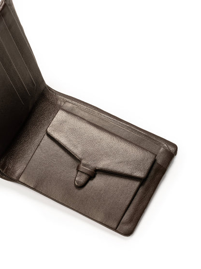 Classy Leather Bags Dark Brown Kodiak Bifold Wallet - AVBL MRKT (4)