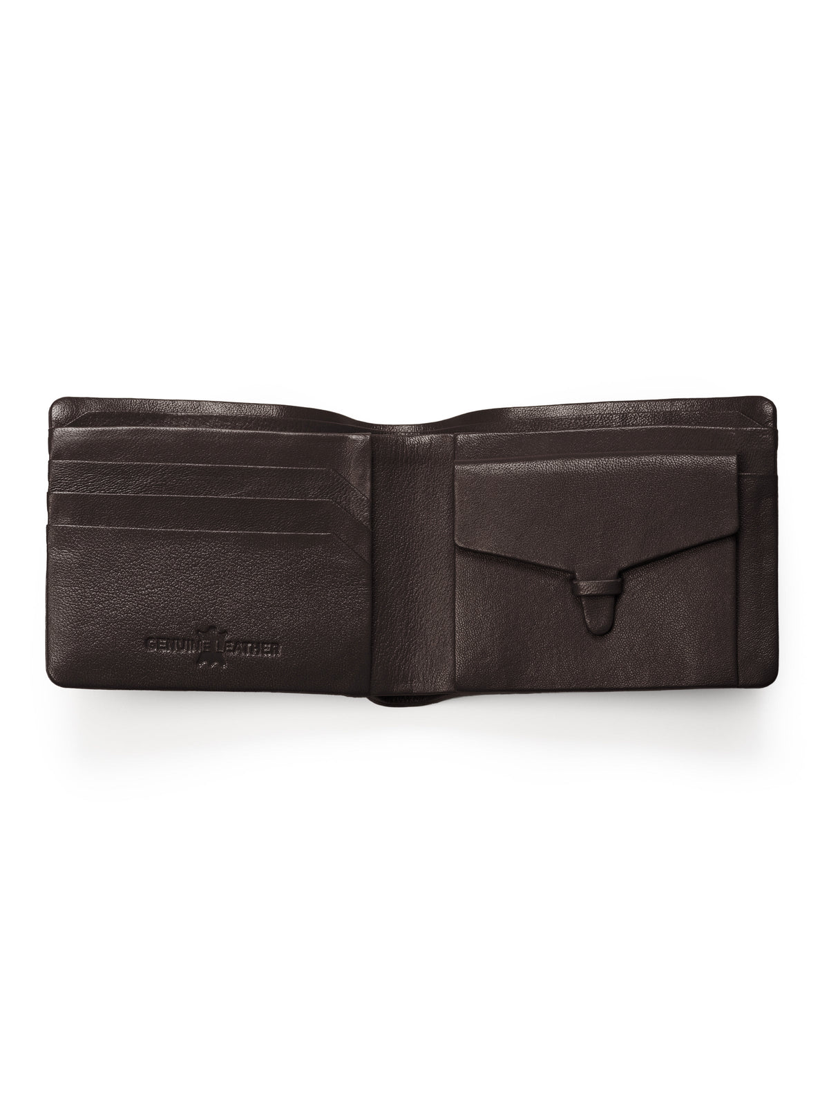 Classy Leather Bags Dark Brown Kodiak Bifold Wallet - AVBL MRKT (6)