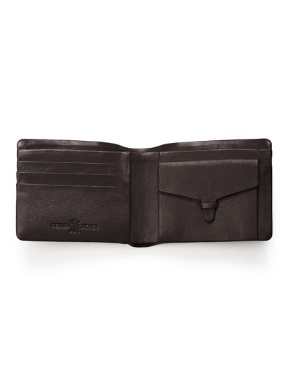 Classy Leather Bags Dark Brown Kodiak Bifold Wallet - AVBL MRKT (6)