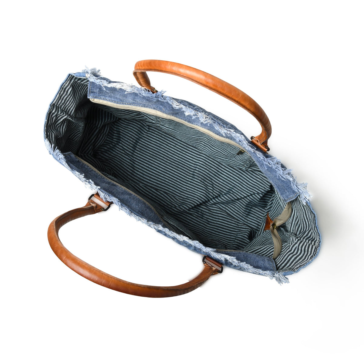 Classy Leather Bags Denim Boho Chic Canvas Shoulder Bag - AVBL MRKT (6)