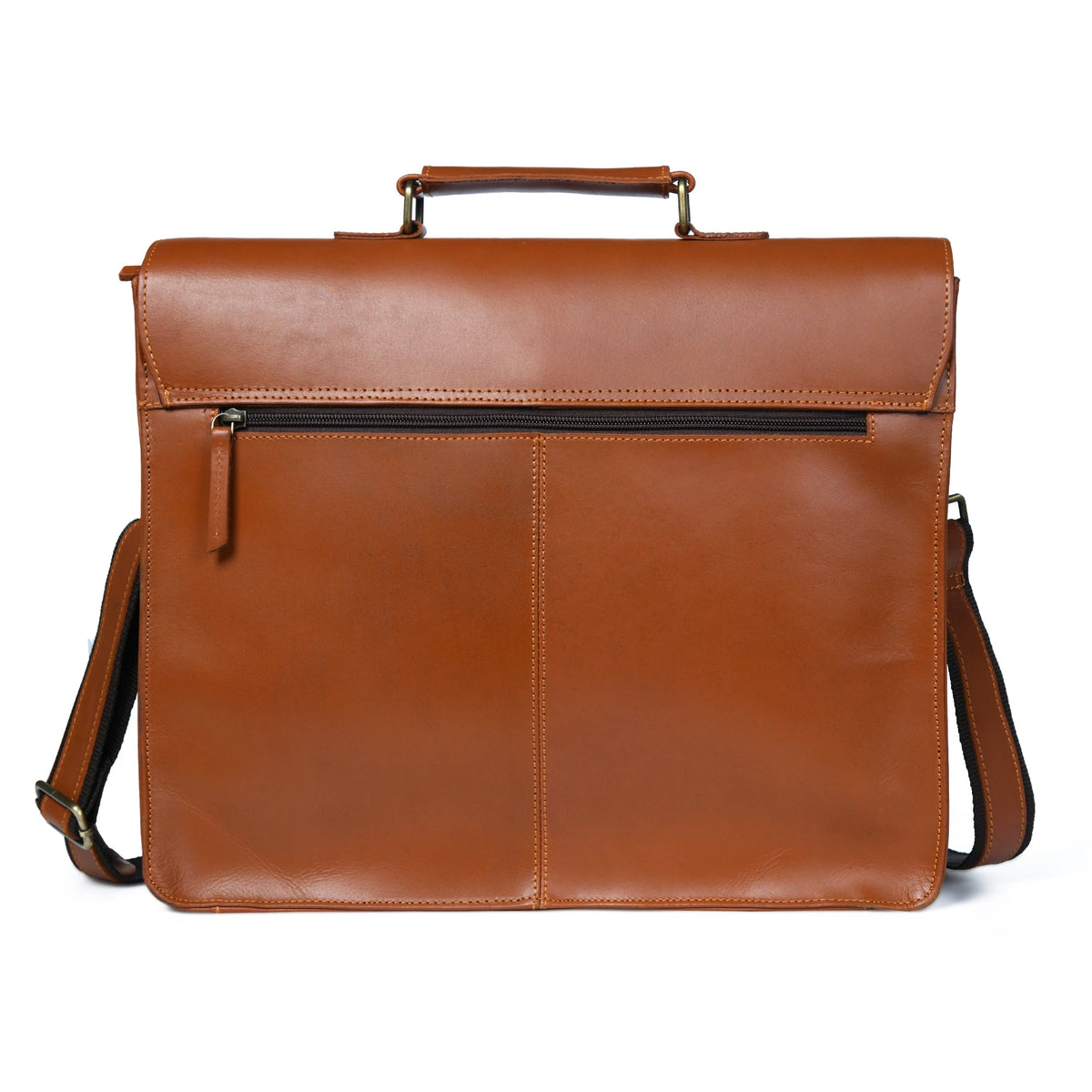 Classy Leather Bags Denver Office Briefcase - AVBL MRKT (3)