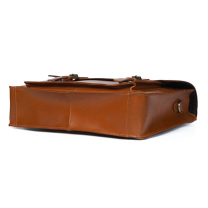 Classy Leather Bags Denver Office Briefcase - AVBL MRKT (5)