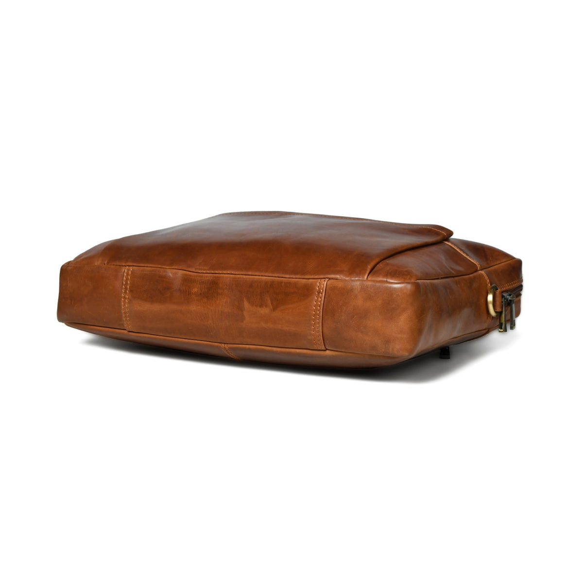 Classy Leather Bags Denver Slim Laptop Briefcase - AVBL MRKT (5)