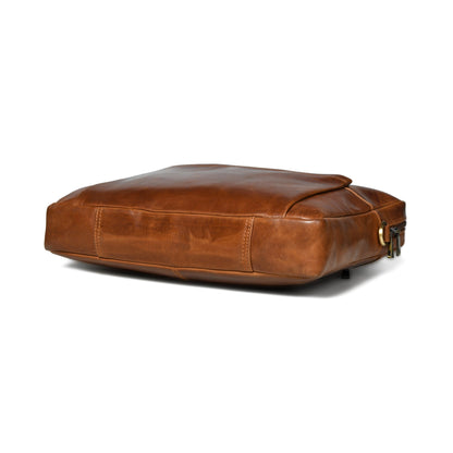 Classy Leather Bags Denver Slim Laptop Briefcase - AVBL MRKT (5)