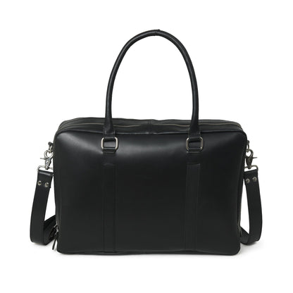 Classy Leather Bags Dixon Black Buffalo Leather Laptop Briefcase - AVBL MRKT (5)