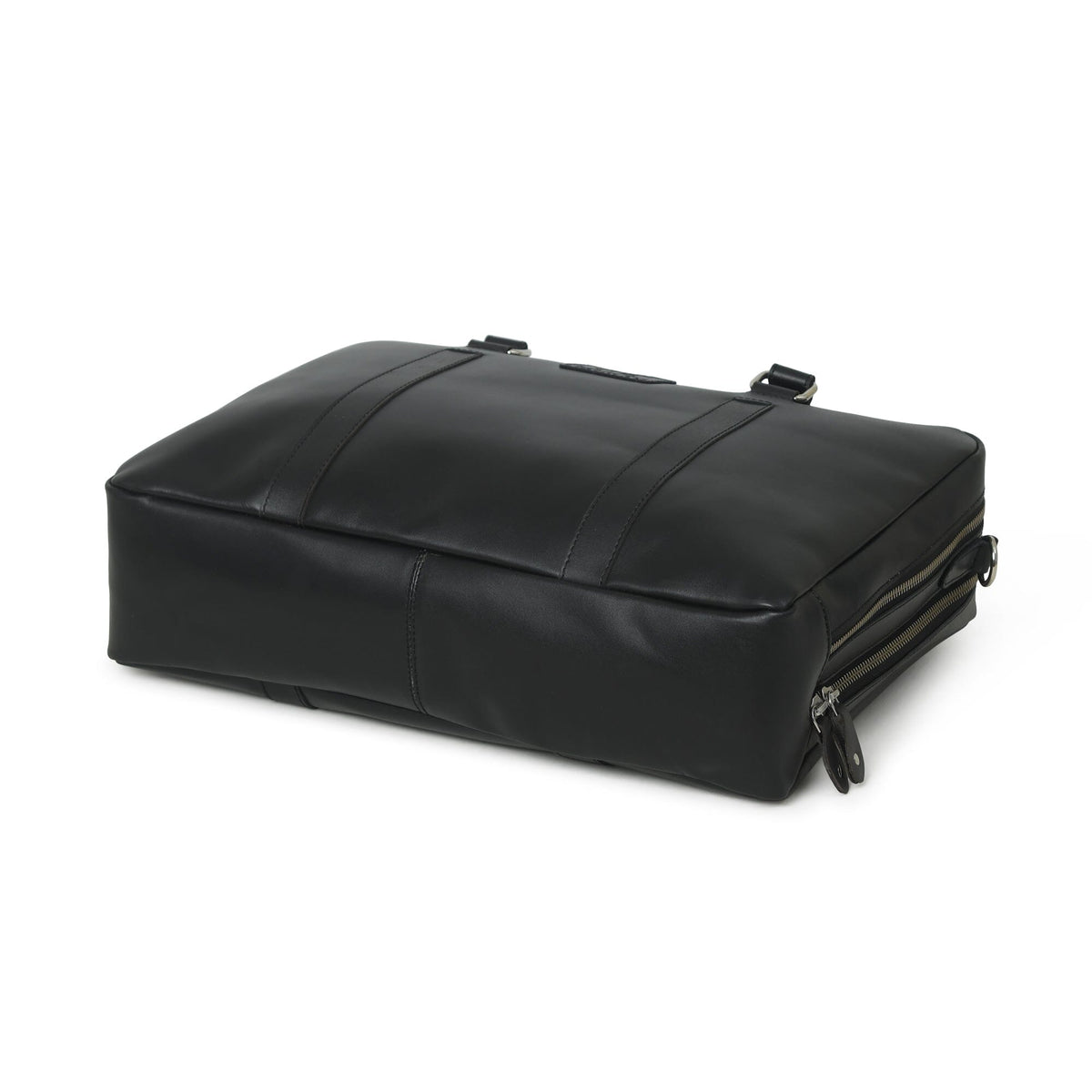 Classy Leather Bags Dixon Black Buffalo Leather Laptop Briefcase - AVBL MRKT (7)