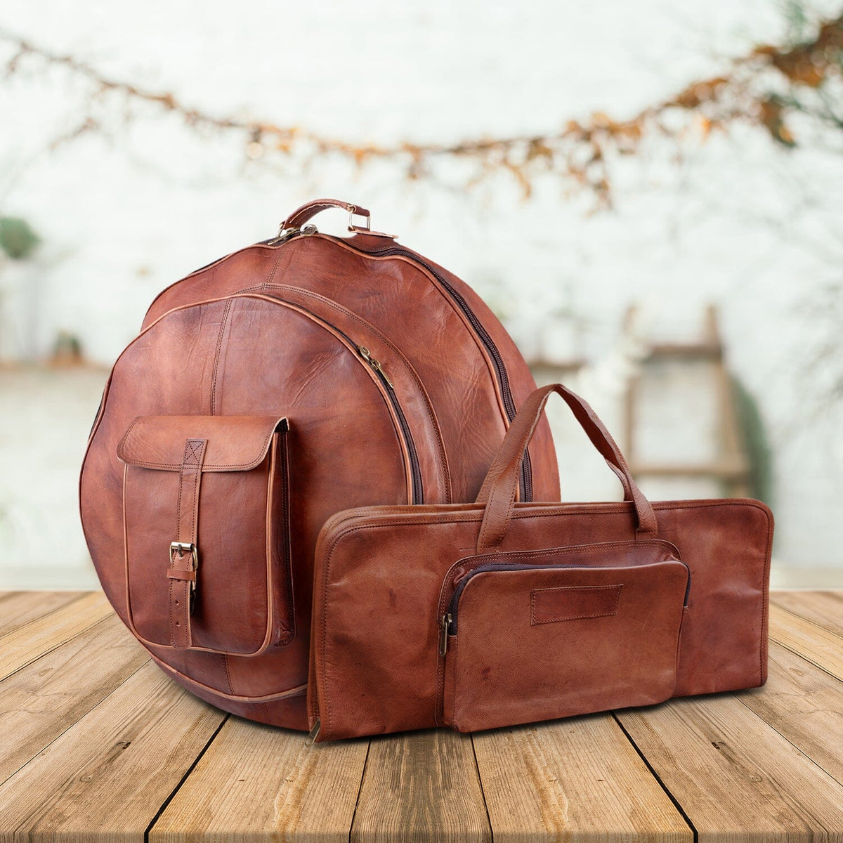 Classy Leather Bags Drummer's Combo II - AVBL MRKT (1)