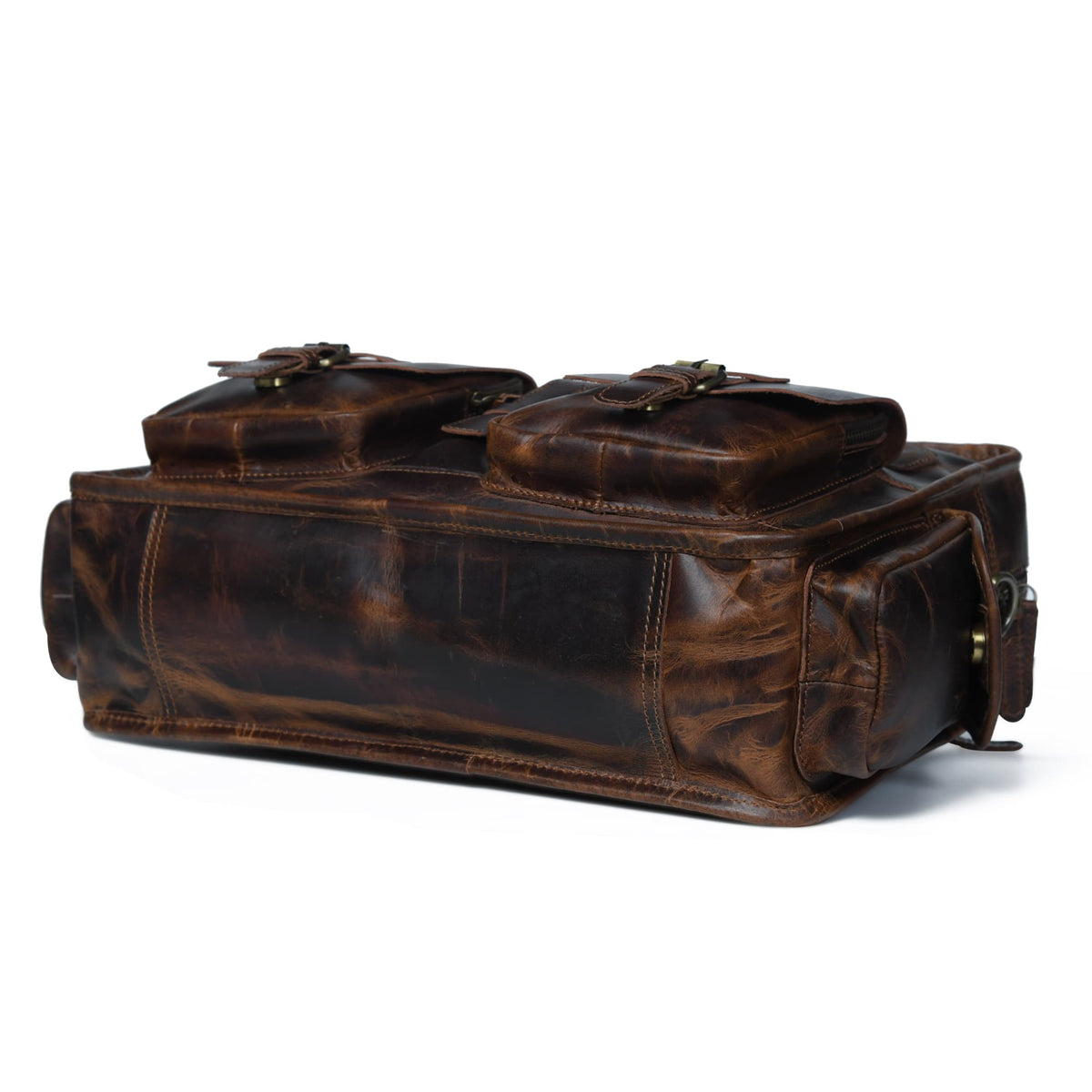 Classy Leather Bags Dryden Buffalo Briefcase - AVBL MRKT (4)