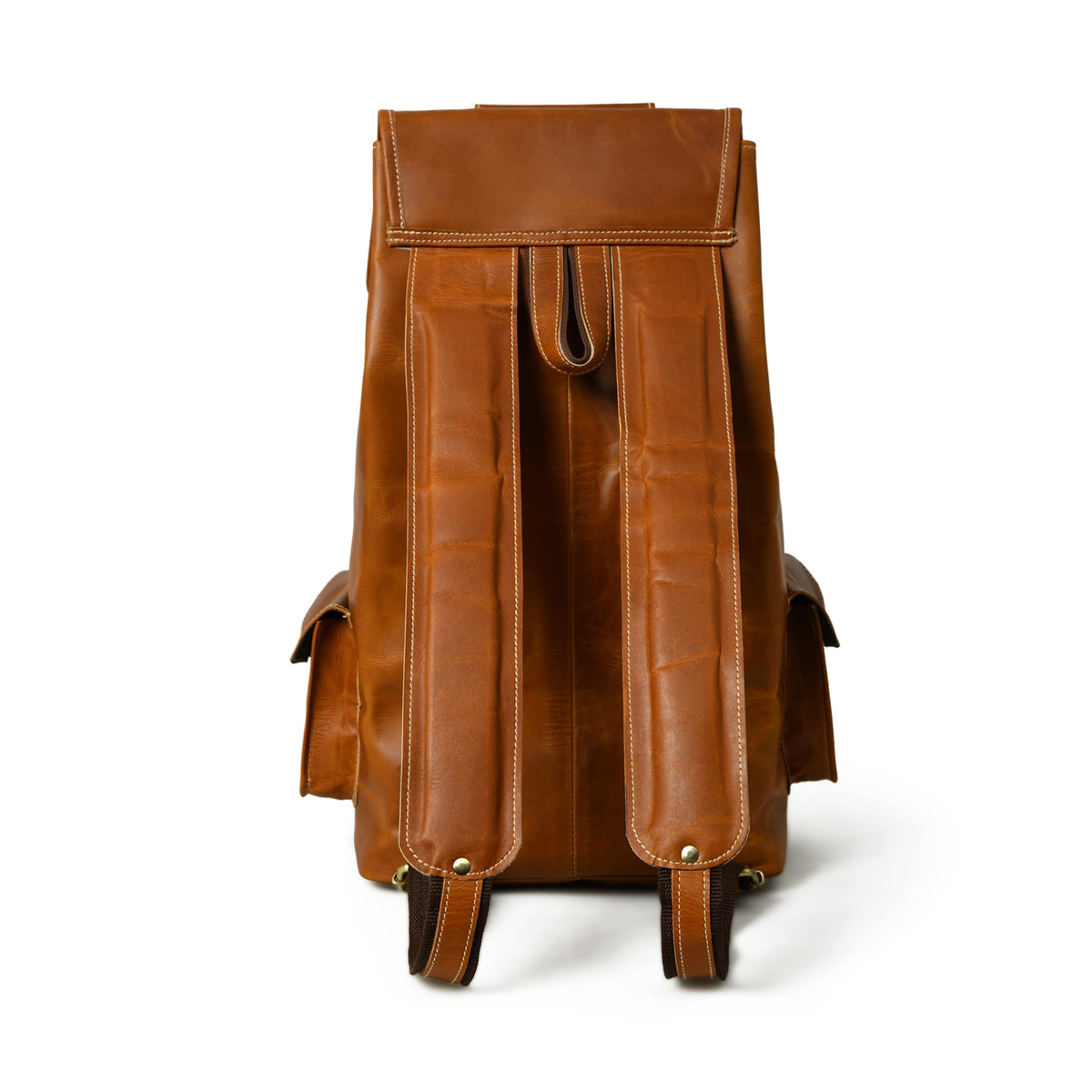 Classy Leather Bags Earthtone Trekking Buffalo Backpack - AVBL MRKT (3)