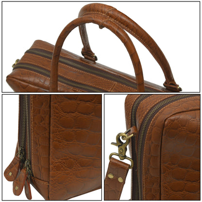 Classy Leather Bags Easton Premium Buffalo Leather Laptop Office Briefcase - AVBL MRKT (10)
