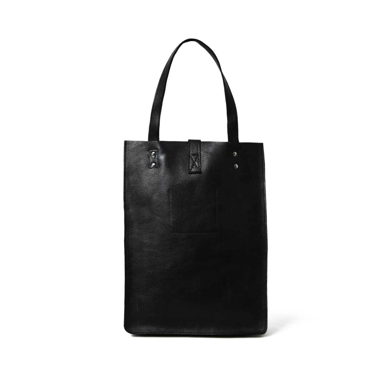 Classy Leather Bags Ebony Elegance Leather Tote - AVBL MRKT (7)