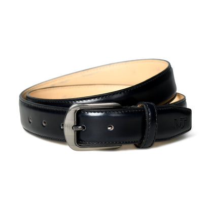 Classy Leather Bags Eclipse Black Leather Belt - AVBL MRKT (2)