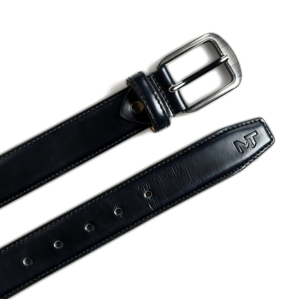 Classy Leather Bags Eclipse Black Leather Belt - AVBL MRKT (6)