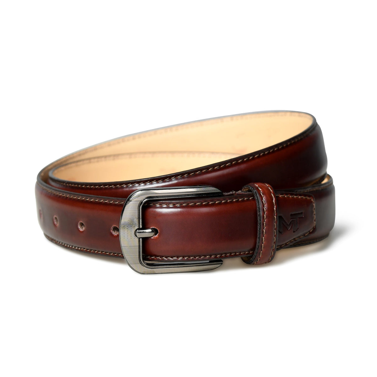 Classy Leather Bags Eclipse Brown Leather Belt - AVBL MRKT (2)